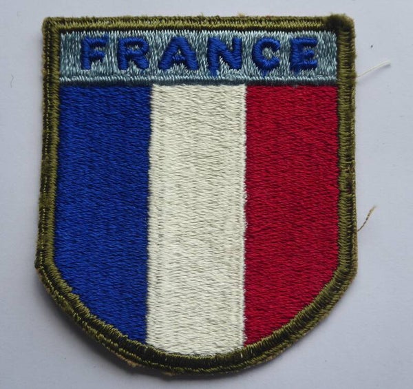SOLD WW2 France War Aid Patch (OD Border)
