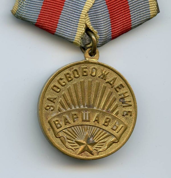 SOLD Medal for the Liberation of Warsaw