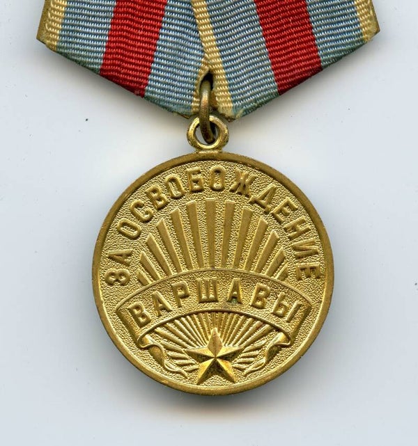 SOLD Medal for the Liberation of Warsaw