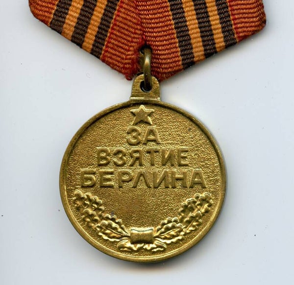 SOLD Medal for the Capture of Berlin