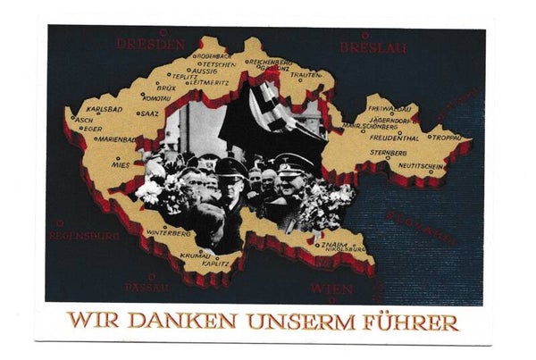 SOLD 'Sudetenland' Postcard