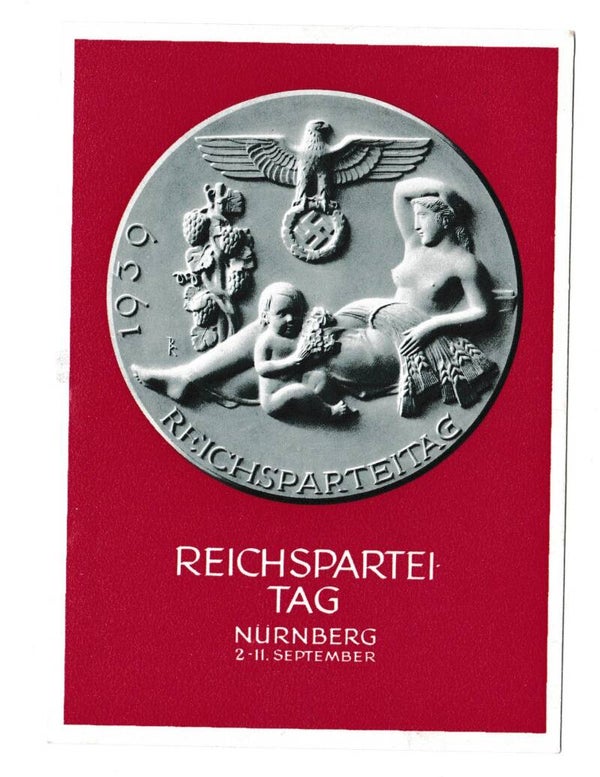 Postcard 'Reichsparteitag Nürnberg 1939'