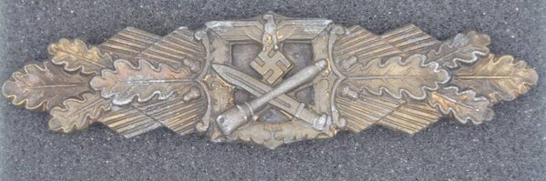 SOLD Close Combat Clasp in Bronze by C. E. Juncker