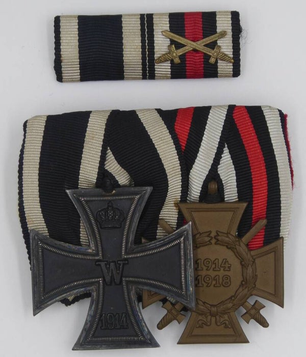 WW1 2 Piece Medal Bar & Batton