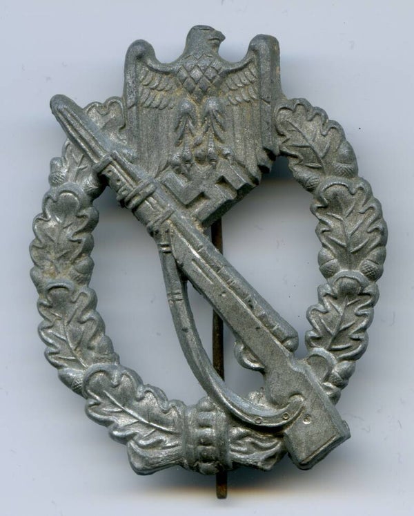 Silver Infantry Assault Badge by Hymmen & Co.