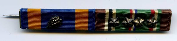 WW2 US Ribbon Bar "Air medal/EAME Campaign medal"