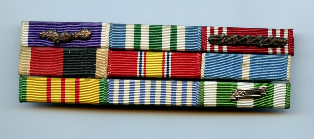 Post WW2/Korean/Vietnam War US Ribbon Bar | Chasing Militaria