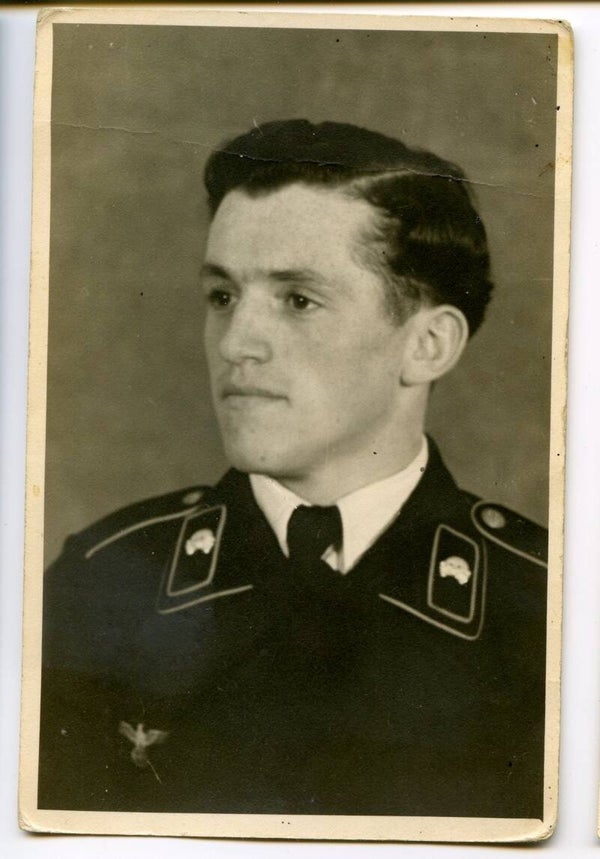 Portrait Photo Panzer Crew Member