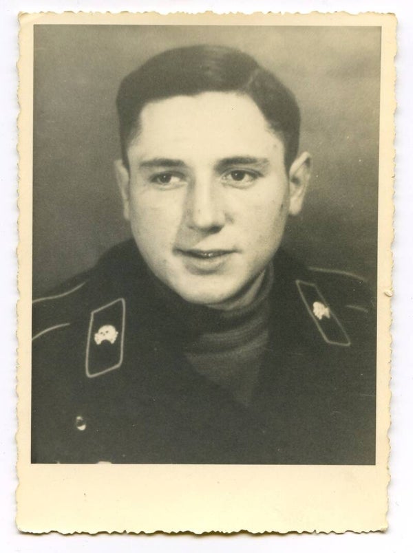 Portrait Photo Panzer Crew Member