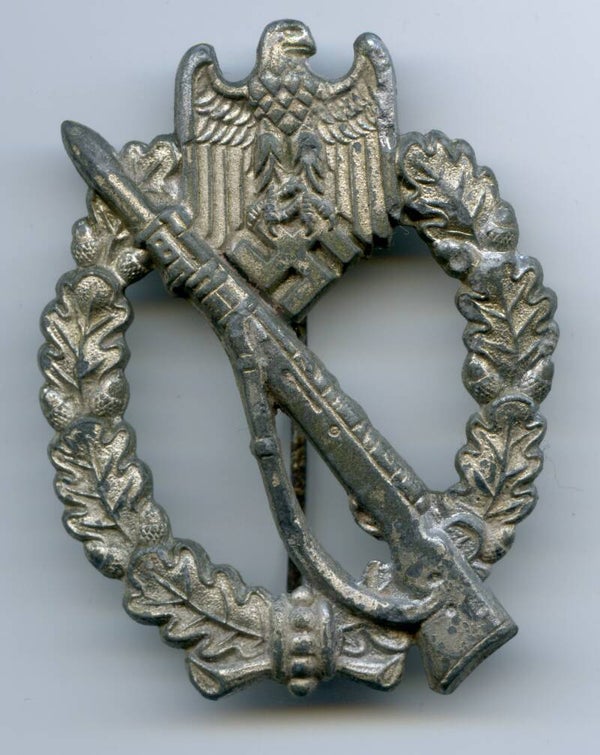 Silver Infantry Assault Badge by Wilhelm Hobacher