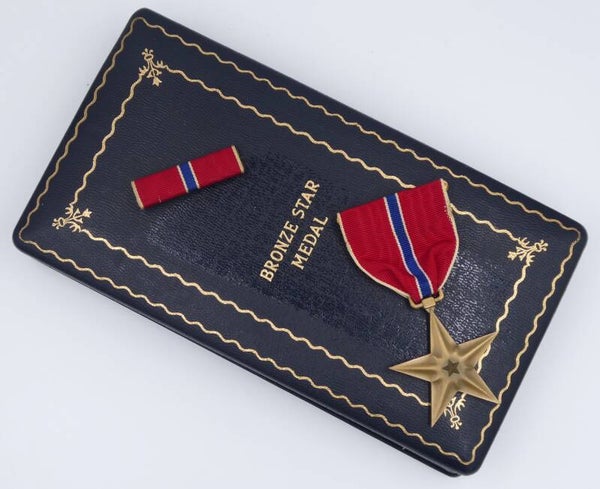 WW2 Cased Bronze Star Medal