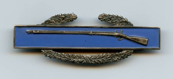 WW2 Sterling Combat Infantryman Badge