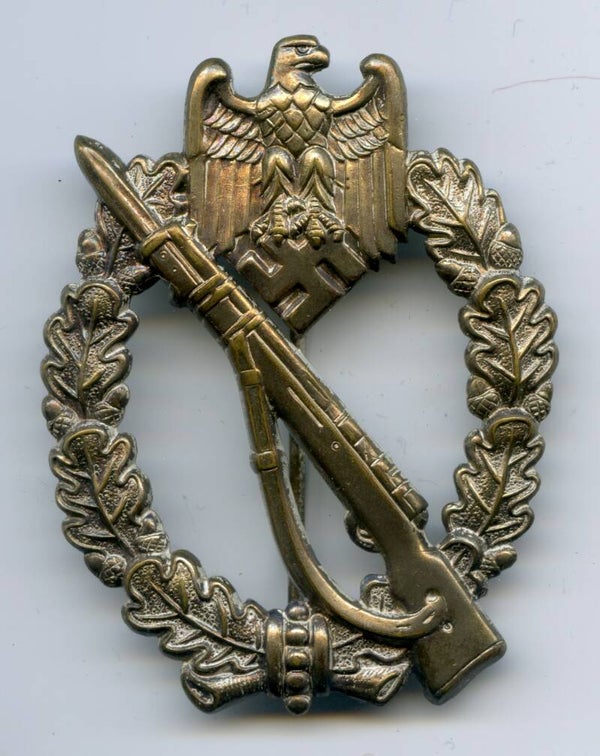Infantry Assault Badge in Silver by Otto Schickle