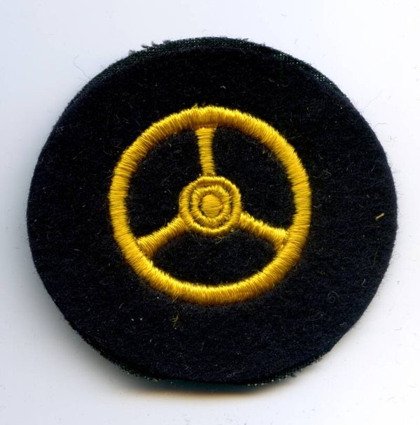 KM Motor Transport EM's Career Sleeve Badge