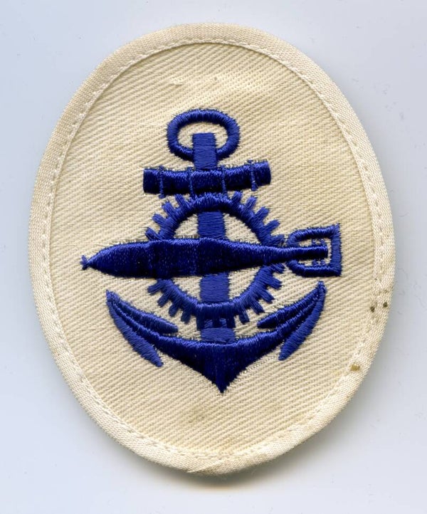 KM Torpedo Mechanic NCO's Career Sleeve Badge