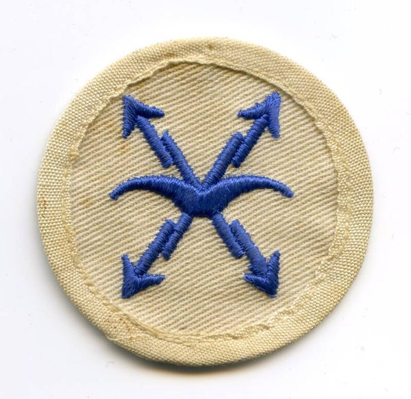 KM Aircraft Warning EM's Career Sleeve Badge