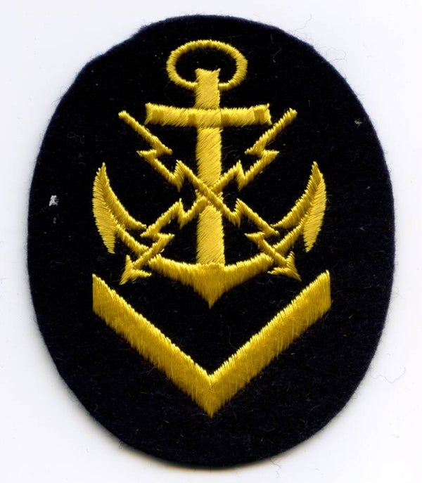 KM Senior Teletypist NCO's Career Sleeve Badge