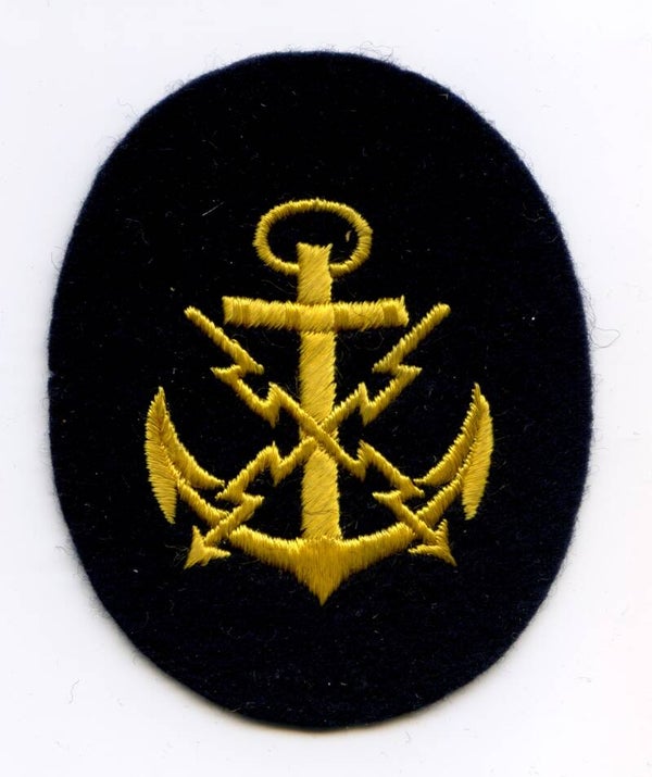 KM Teletypist NCO's Career Sleeve Badge