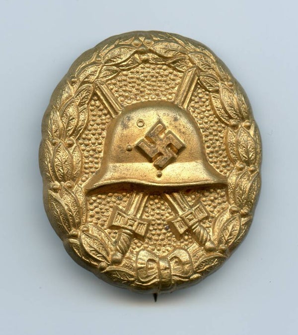 1st Pattern Gold Wound Badge