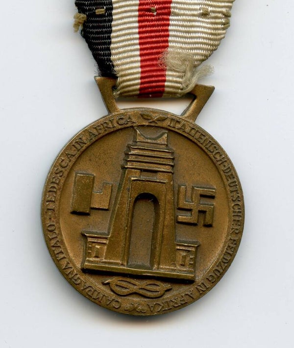 Italian/German Afrika Medal by Lorioli (Type 2)