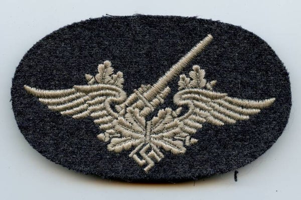 Cloth Luftwaffe Flak Proficiency Badge