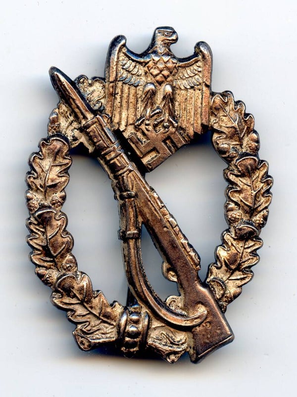 Infantry Assault Badge in Silver by Wiedmann