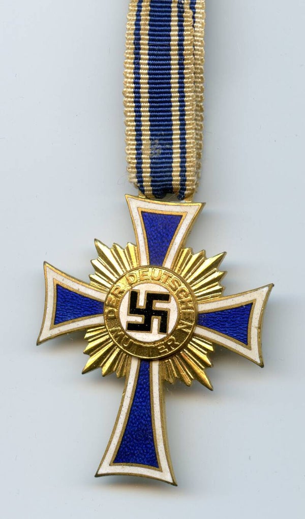 Mothers Cross in Gold