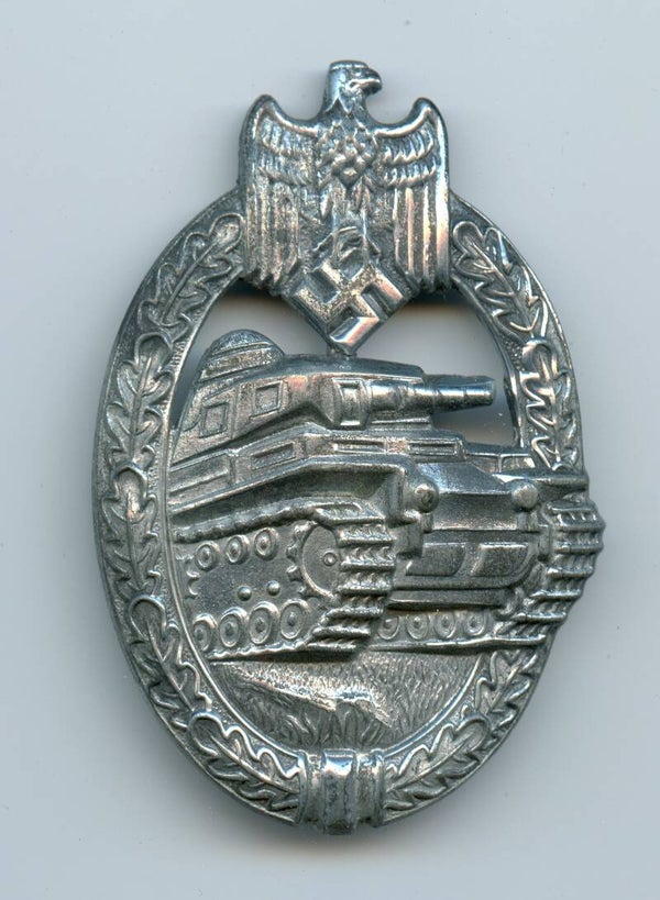 Panzer Assault Badge in Silver by Rudolf Karneth