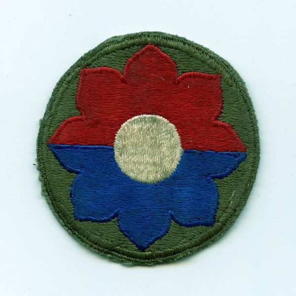 WW2 9th Infantry Division Patch