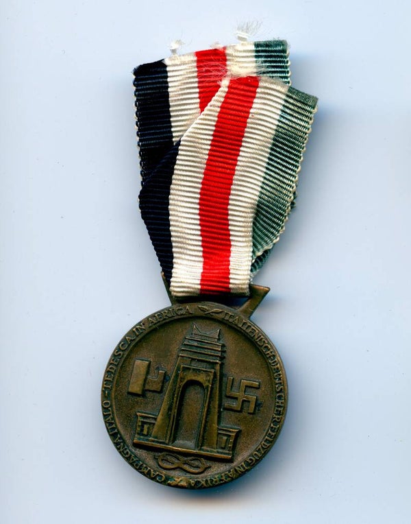 Italian/German Afrika Medal by Lorioli (Type 3)