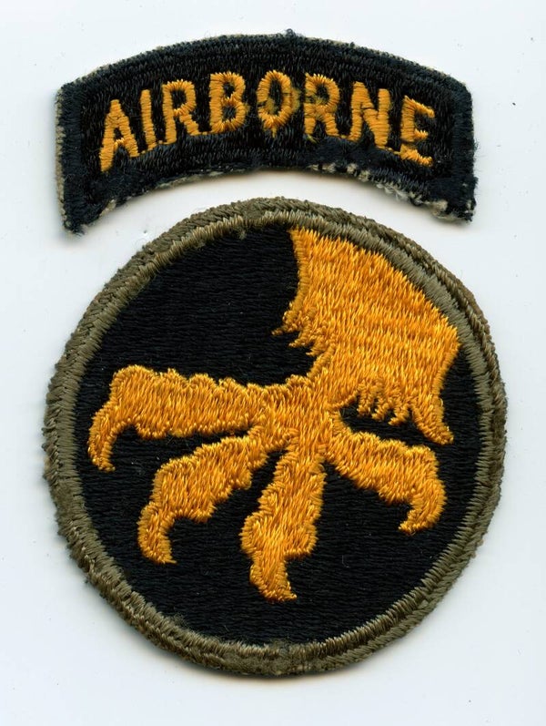 WW2 17th Airborne Division Patch