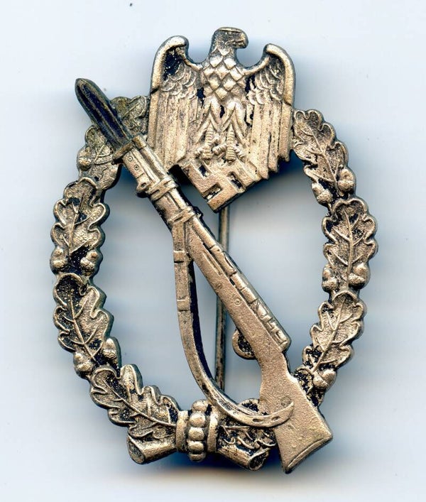 Infantry Assault Badge in Silver by Paul Meybauer