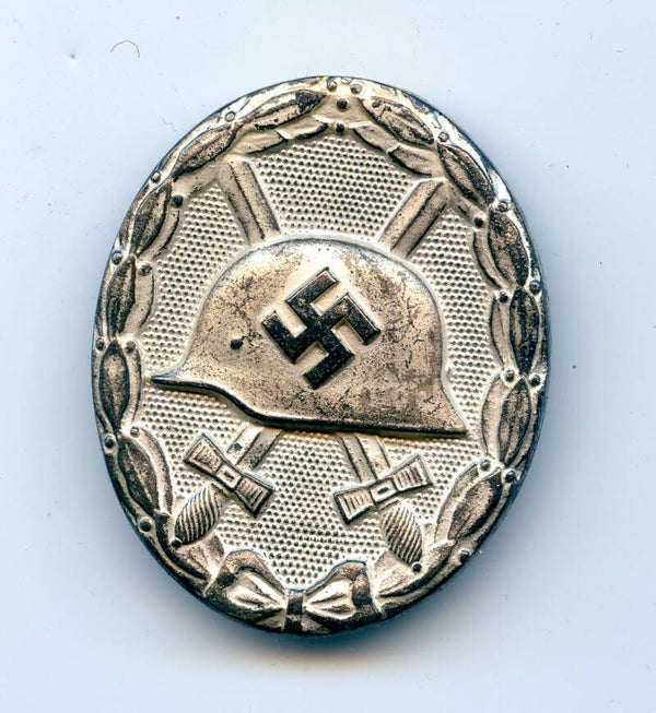 Silver Wound Badge by Wächtler & Lange "100"