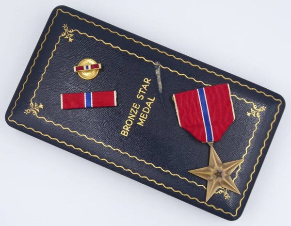 WW2 Cased Bronze Star Medal