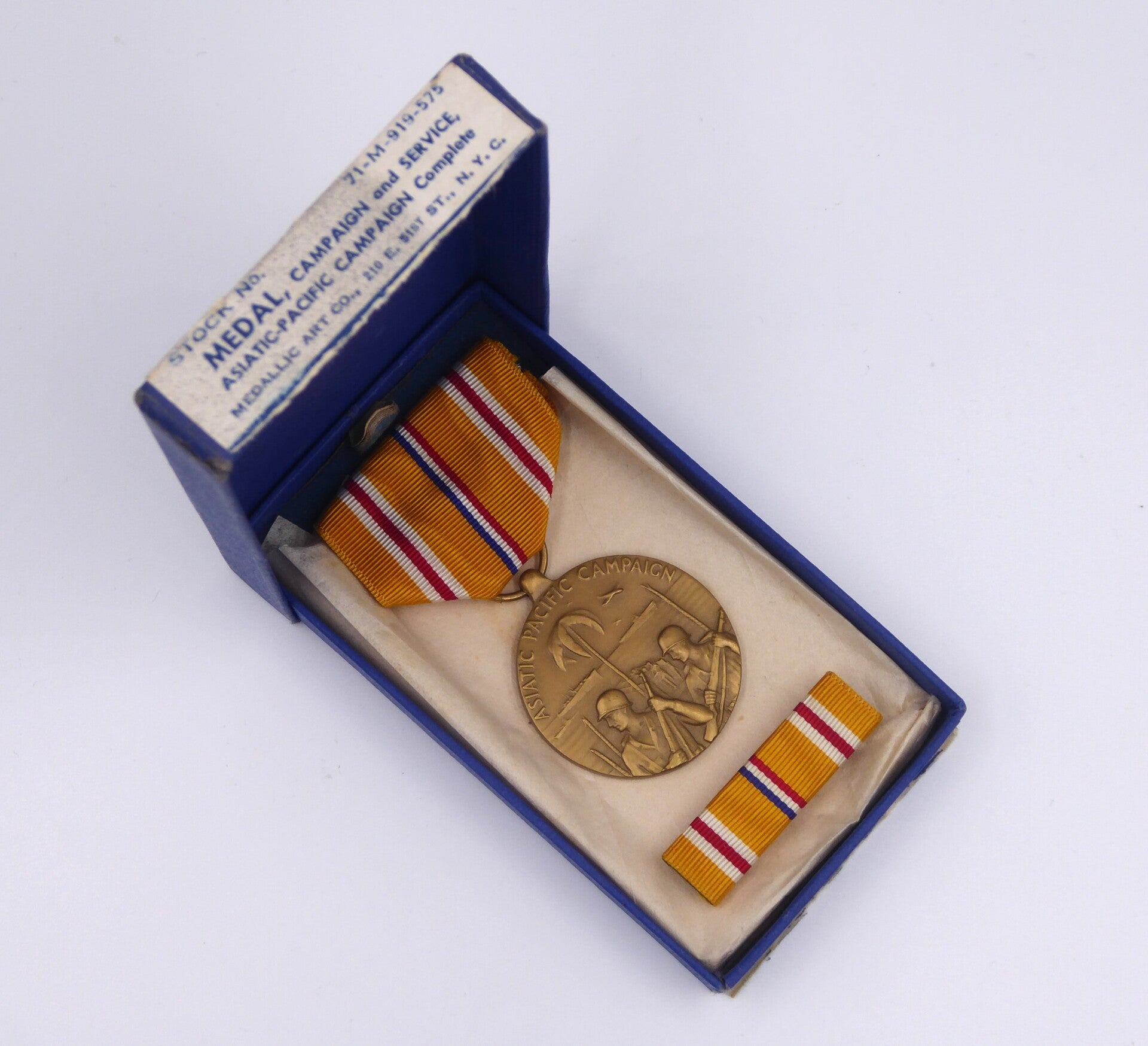 WW2 Cased Asiatic Pacific Campaign Medal (Medallic Art Co.)