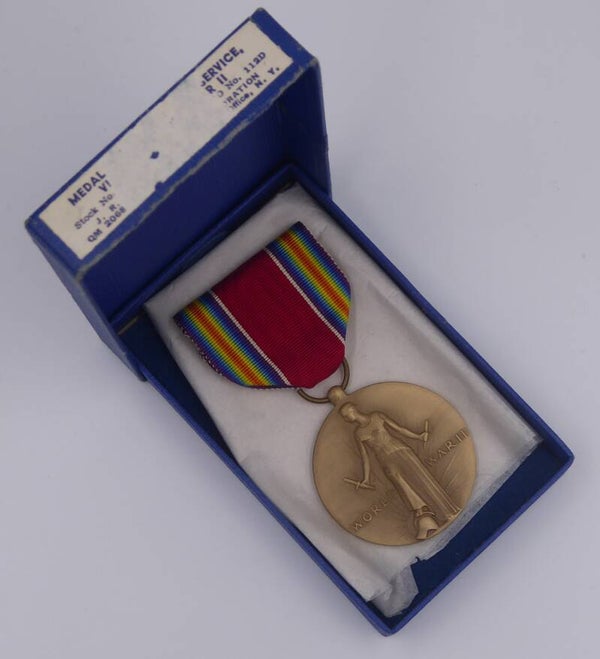 WW2 Cased Victory Medal