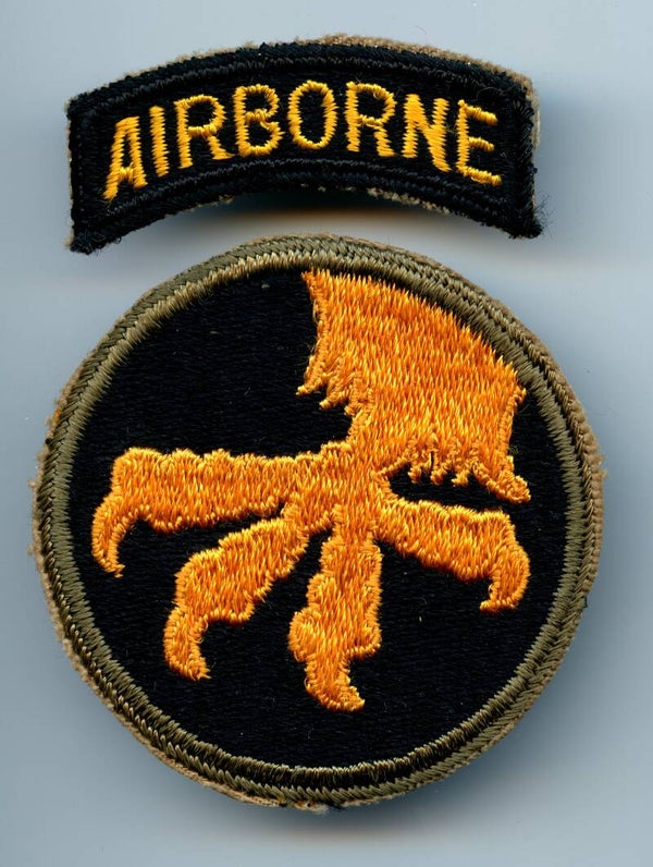 WW2 17th Airborne Division Patch