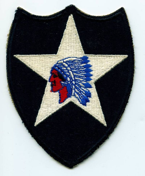 WW2 2nd Infantry Division Patch