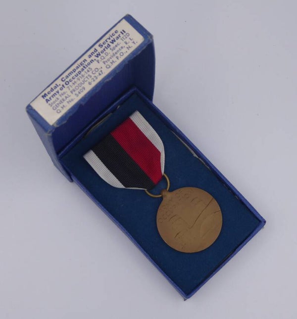 WW2 Cased Occupation Medal