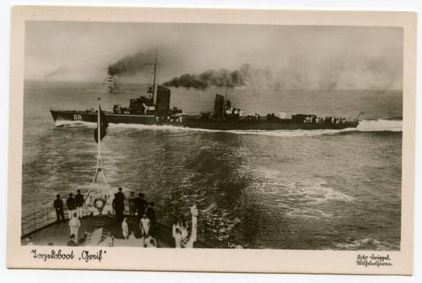 Postcard "Torpedoboot Greif"