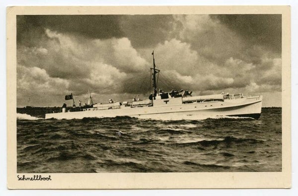 Postcard "Schnellboot"