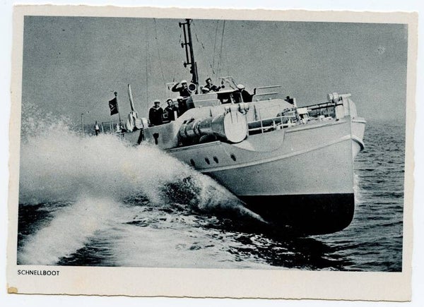 Postcard "Schnellboot"