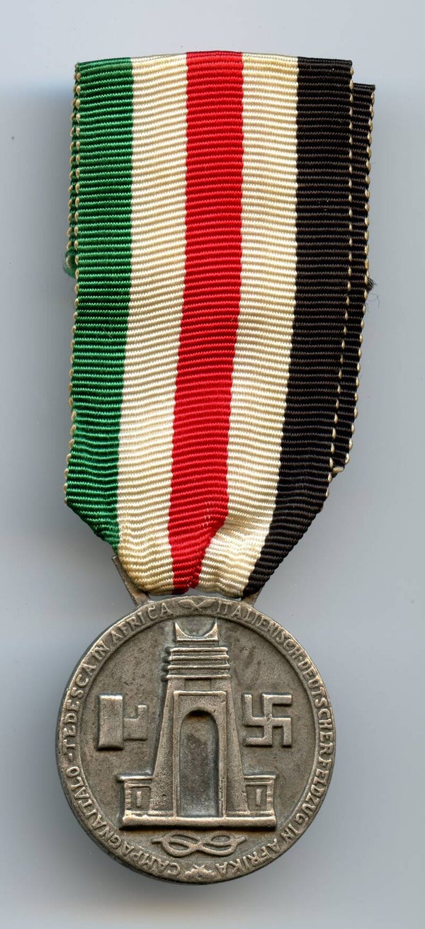 Italian/German Afrika Medal by Lorioli (Type 5)