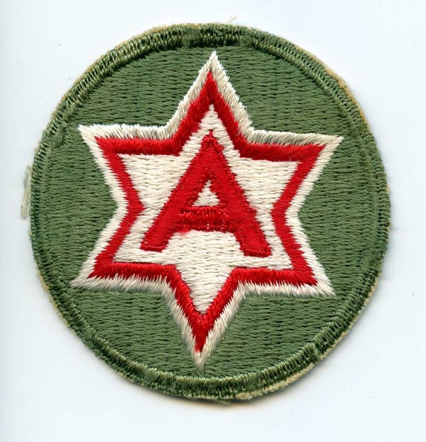 WW2 6th Army Patch