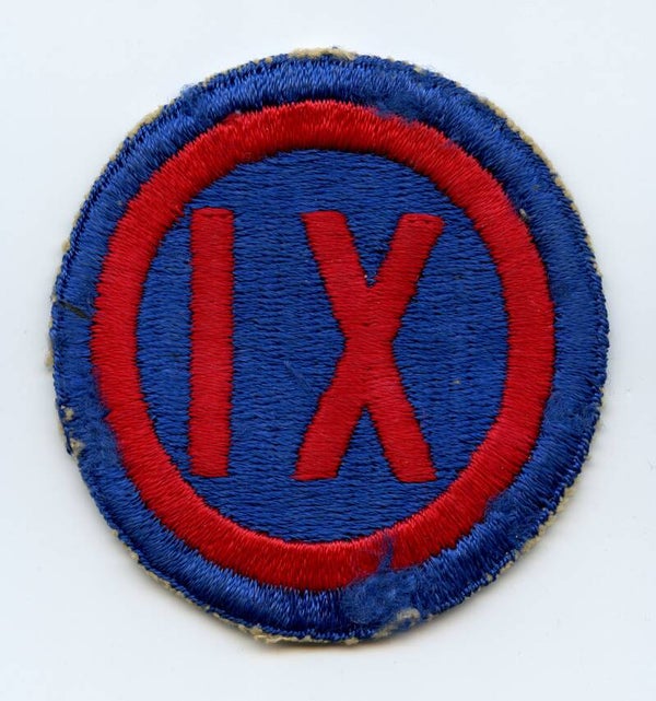 WW2 9th Army Corps Patch