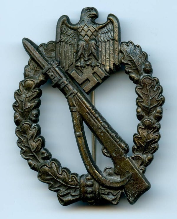 Infantry Assault Badge in Bronze by Josef Feix & Söhne "JFS"