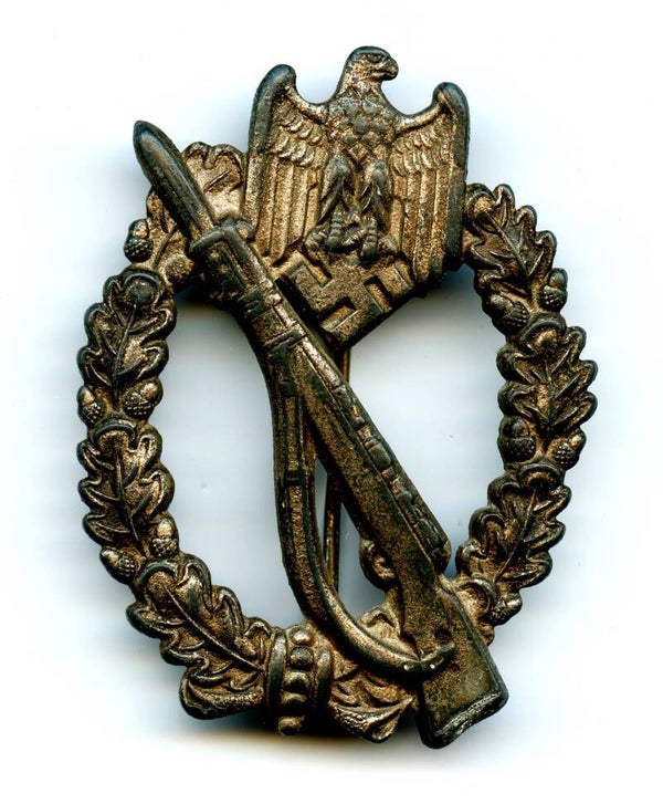 Silver Infantry Assault Badge by "BSW" Brüder Schneider A.G.