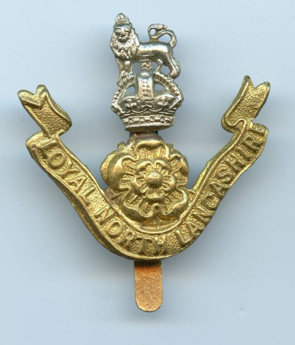 British Loyal North Lancashire Regiment Cap Badge