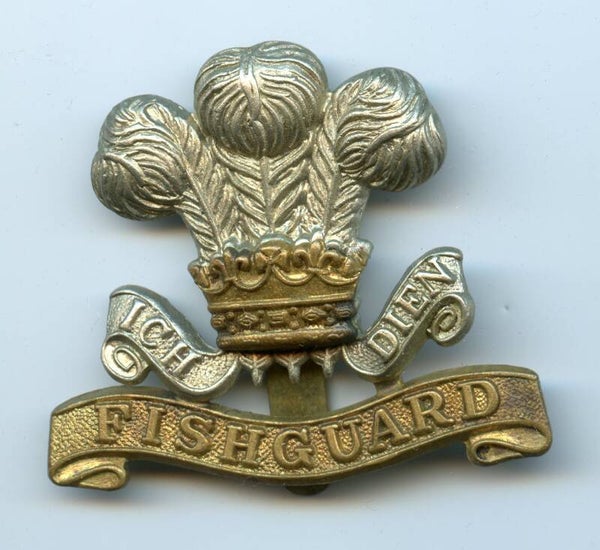 British Pembroke Yeomanry Regiment Cap Badge