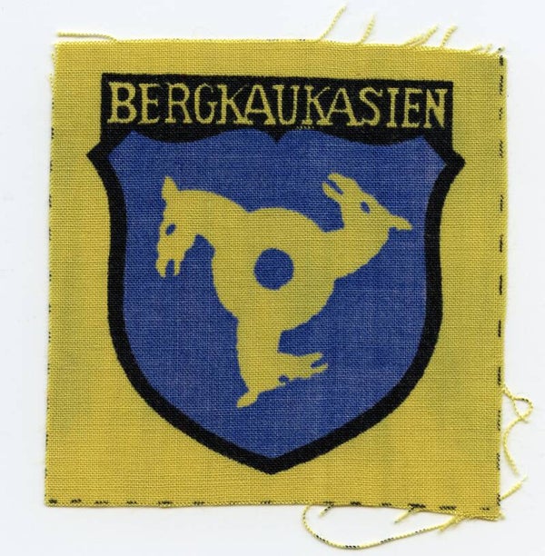 Printed Volunteer Shield "Bergkaukasien"